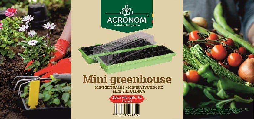 2 stk såbakke sæt - grøn - Blomsterverden